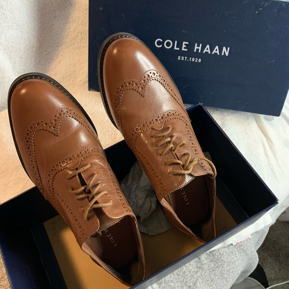 COPY - Cole Haan wing tip shoes
